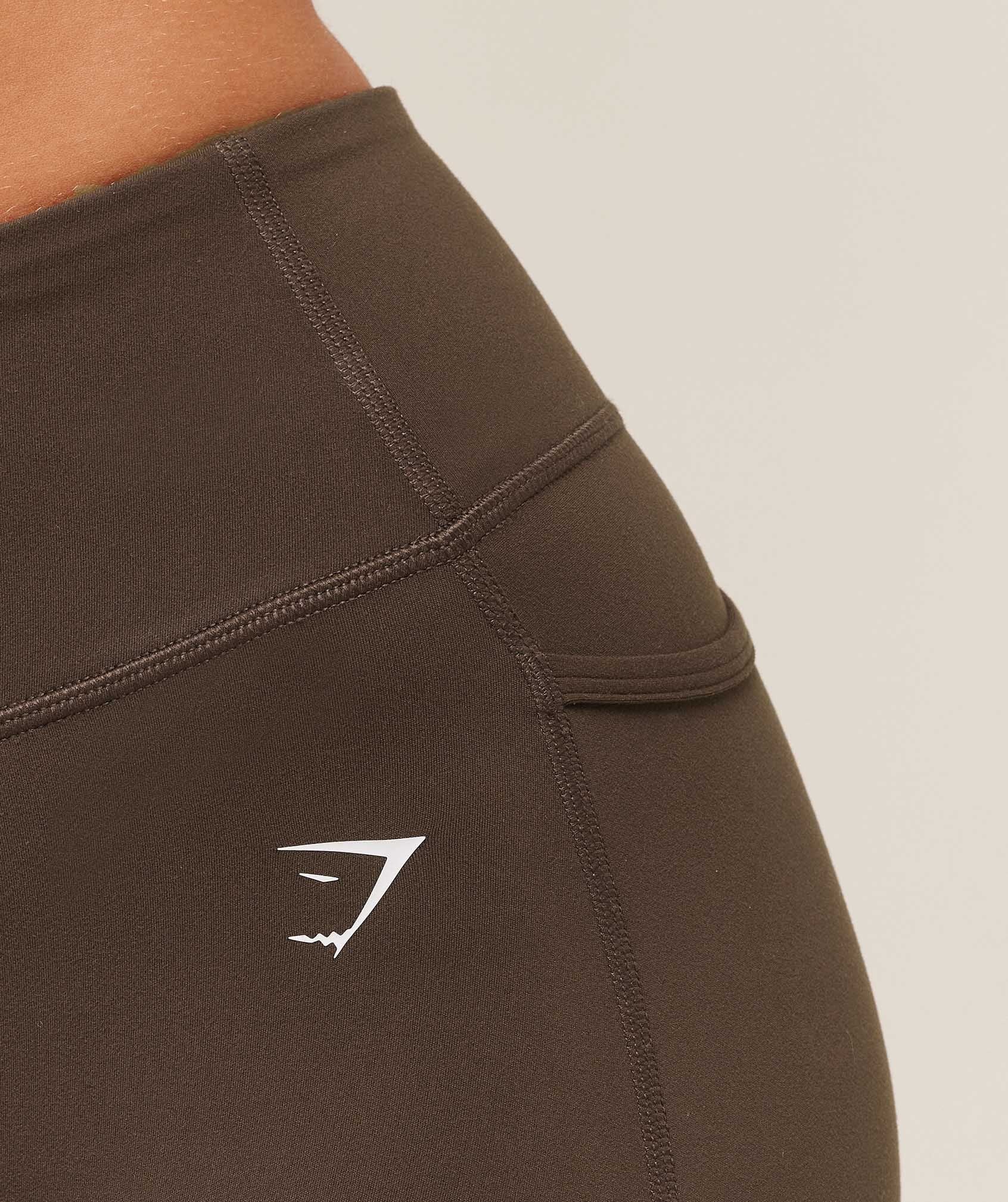 Gymshark Lifting Pocket Leggings - Archive Brown