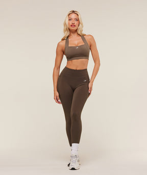Gymshark Lifting Pocket Leggings - Archive Brown