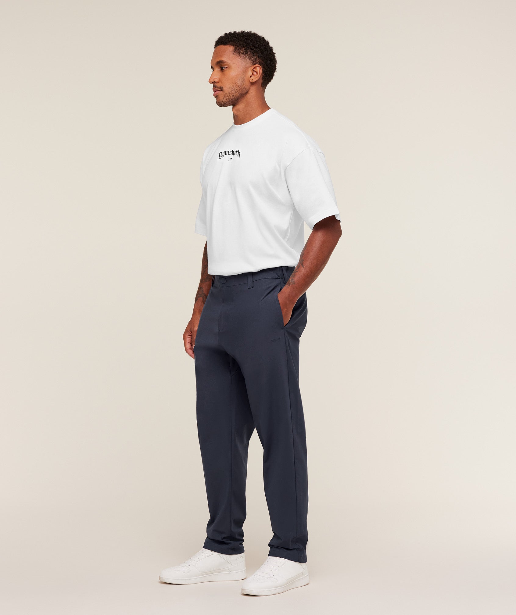 The Gymshark Pants Elite - Heavy Blue