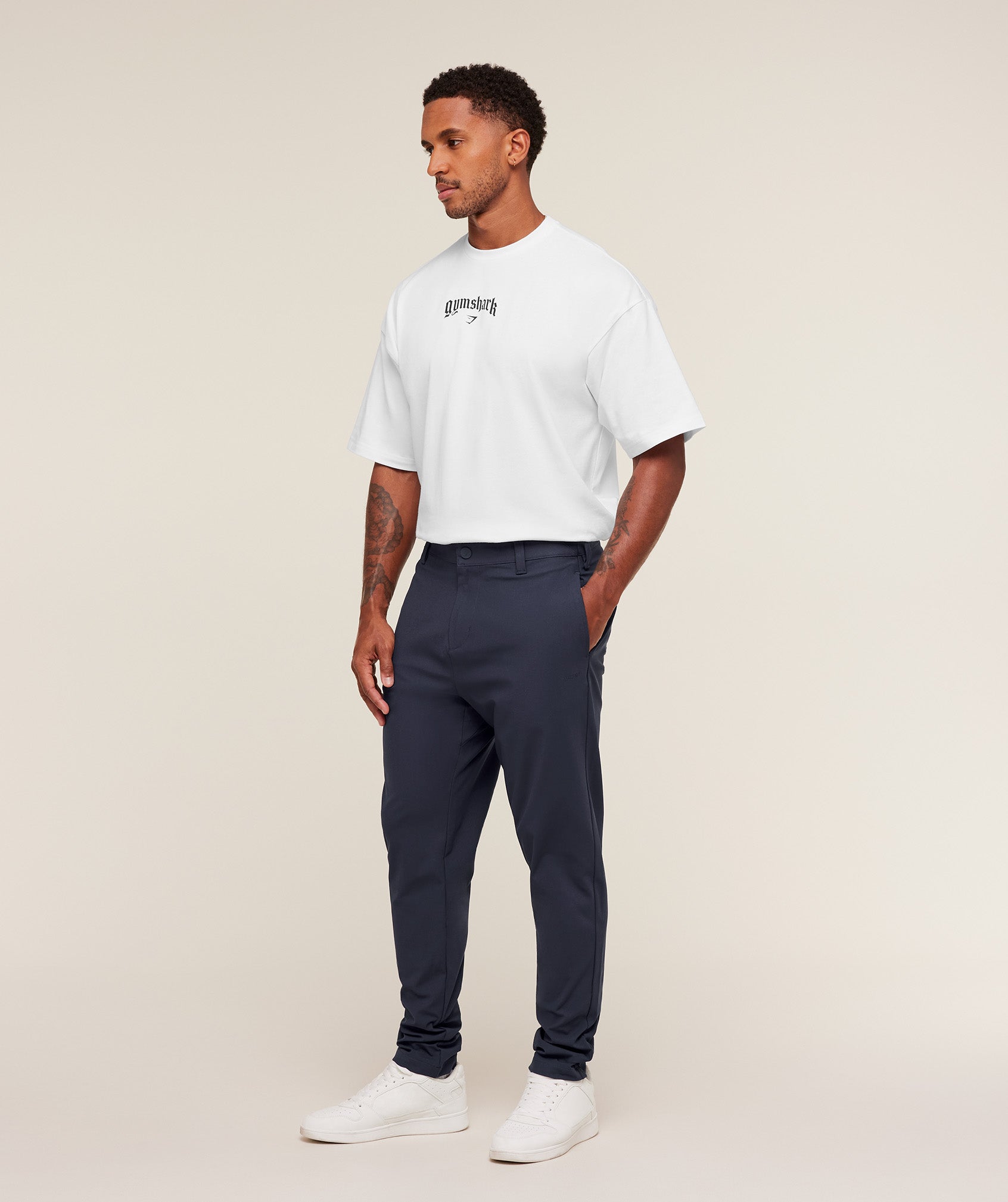The Gymshark Pants Elite - Heavy Blue