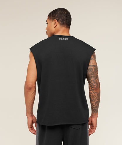 Gymshark x Carlos Belcast Cut off Tee - GS Black
