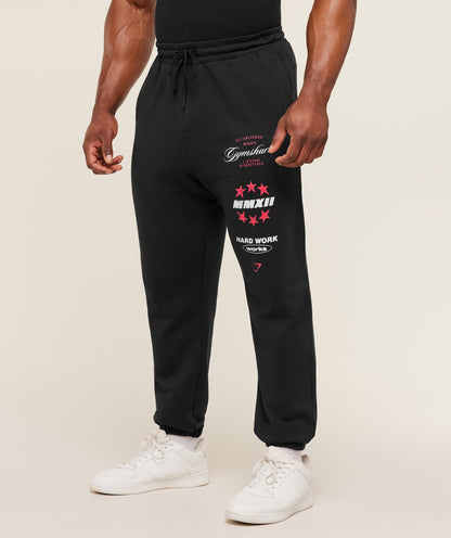Gymshark Global Lifting Graphic Pant - GS Black