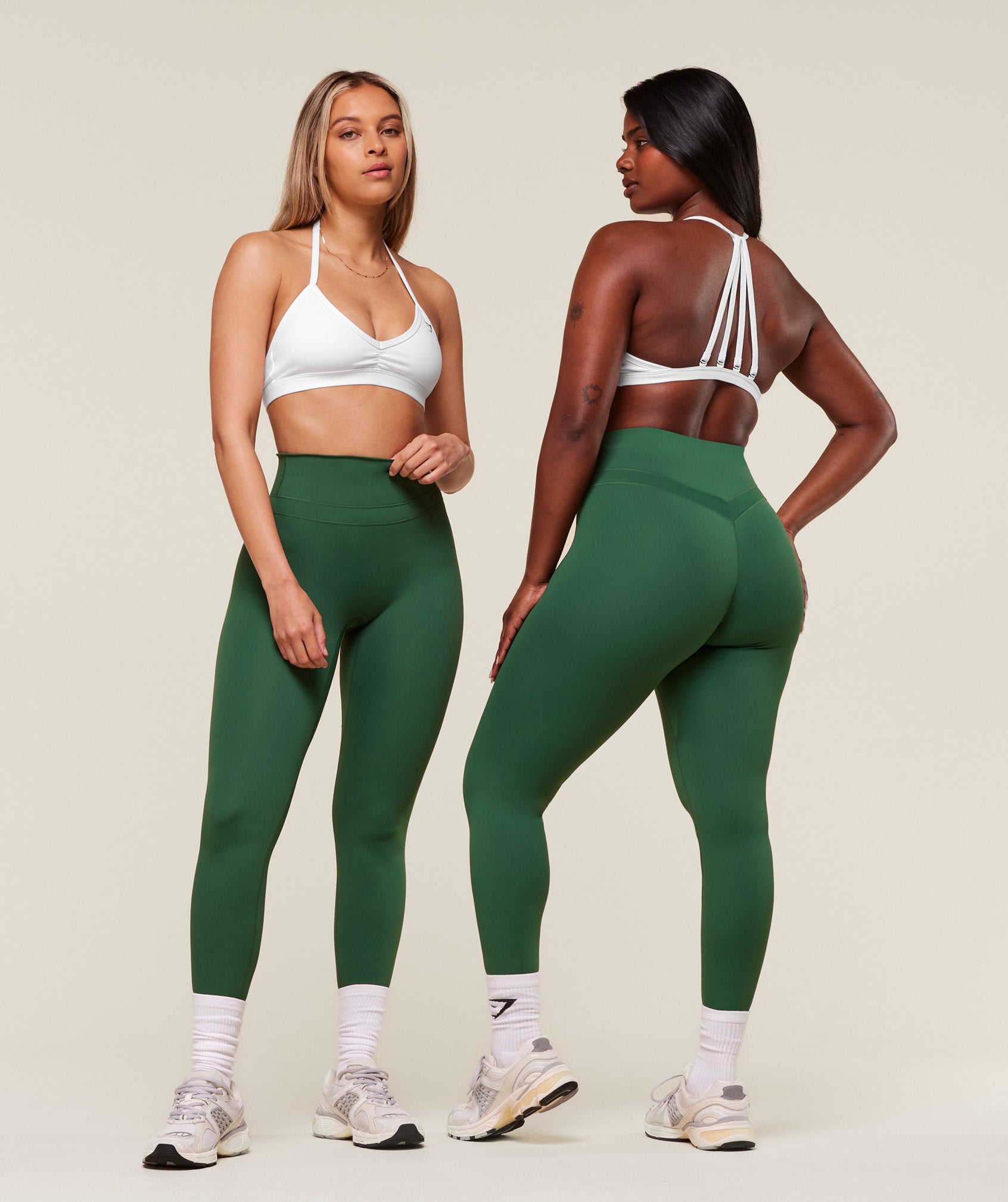 Gymshark Whitney Leggings - Classic Green