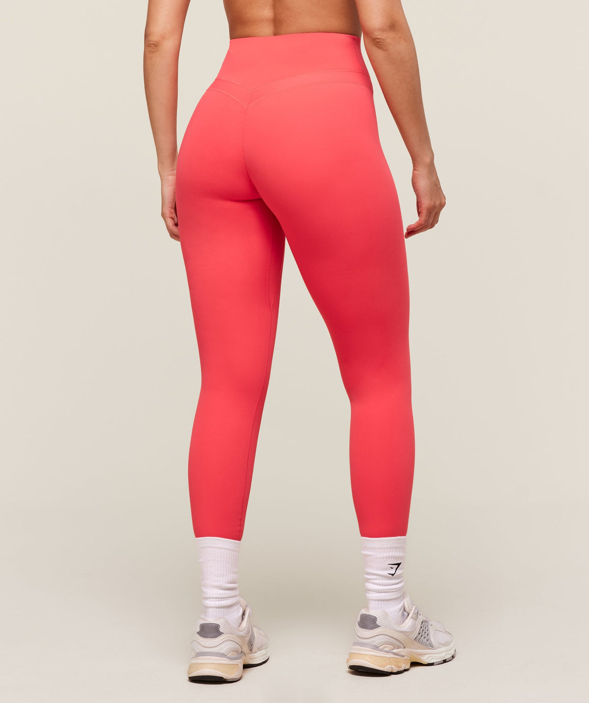Gymshark Whitney Leggings - Coral Red