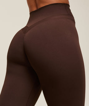 Gymshark Whitney Flared Leggings - Depth Brown