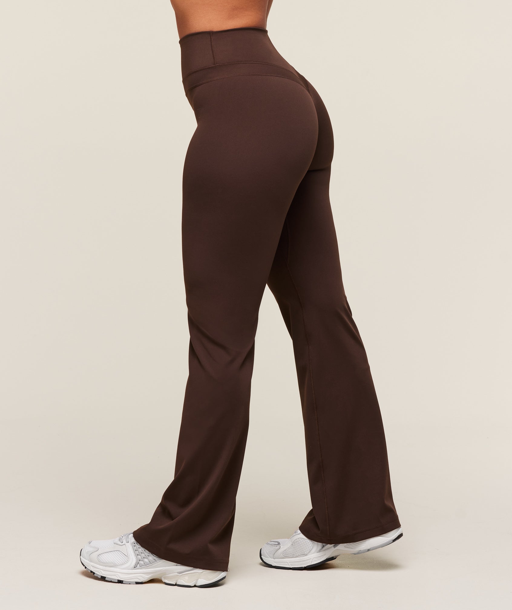 Gymshark Whitney Flared Leggings - Depth Brown