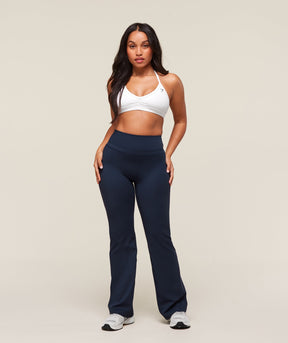 Gymshark Whitney Flared Leggings - Navy