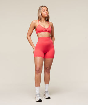 Gymshark Whitney Shorts - Coral Red