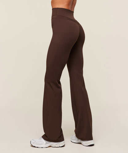 Gymshark Whitney Flared Leggings - Depth Brown