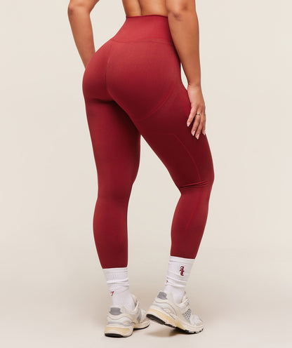 Gymshark x Analis Seamless Leggings - Reps Red/Carmine Red