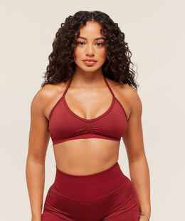 Gymshark x Analis Seamless Sports Bra - Reps Red/Carmine Red