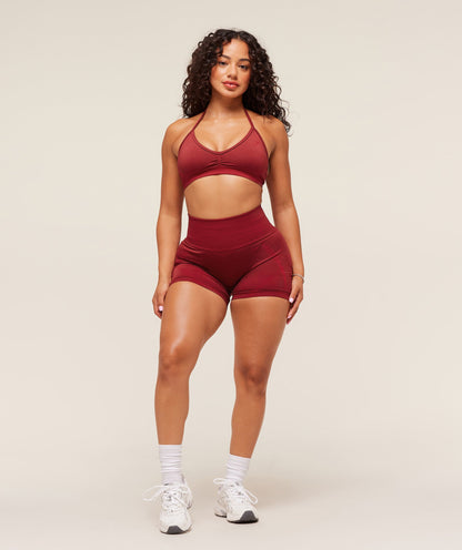 Gymshark x Analis Seamless Sports Bra - Reps Red/Carmine Red