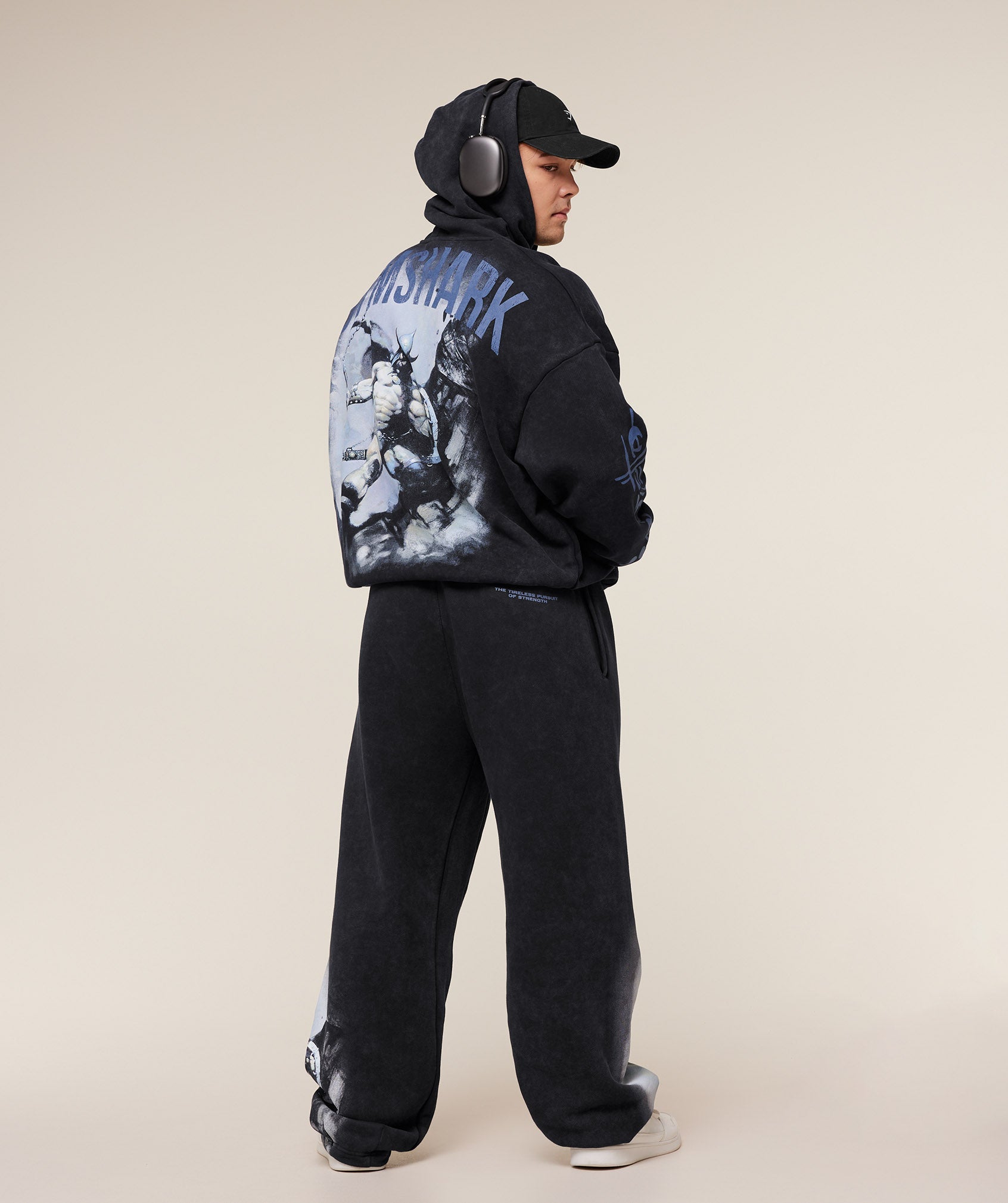 Gymshark Power x Frazetta Graphic Hoodie - Black