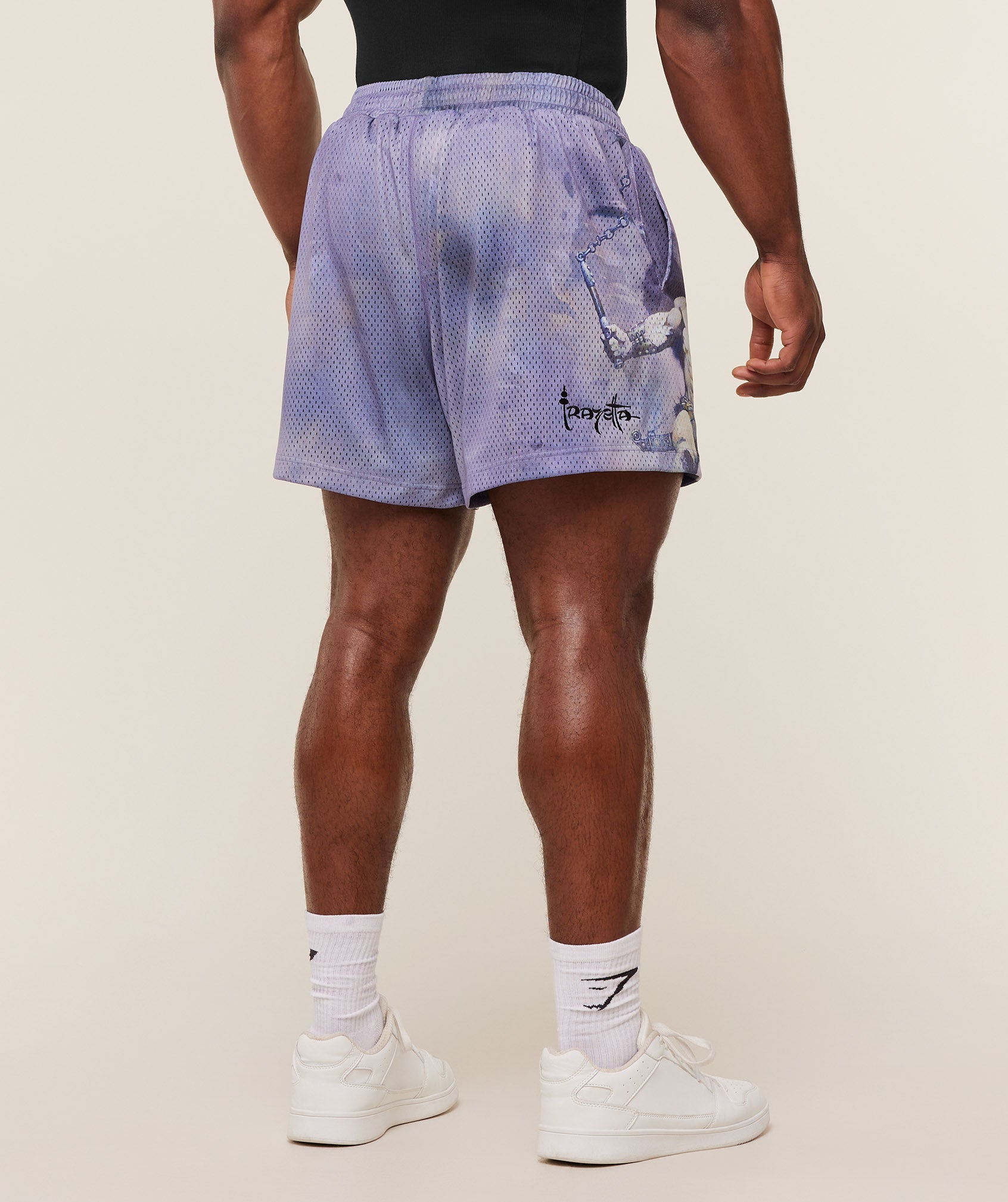 Gymshark Power x Frazetta Graphic Shorts - Steady Purple
