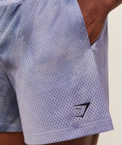Gymshark Power x Frazetta Graphic Shorts - Steady Purple