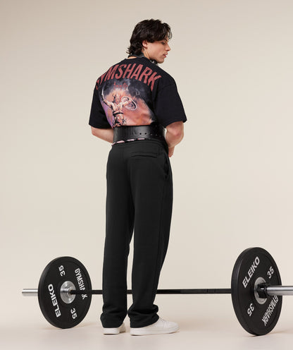 Gymshark Power x Frazetta Graphic T-Shirt - Black/Rust Red