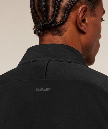 Gymshark Hybrid Quilted Jacket - Black