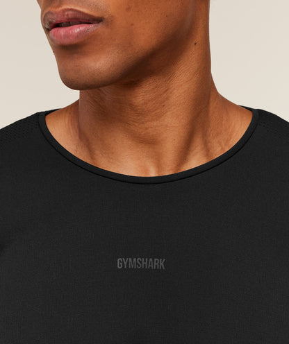Gymshark Distance Seamless T-Shirt - Black