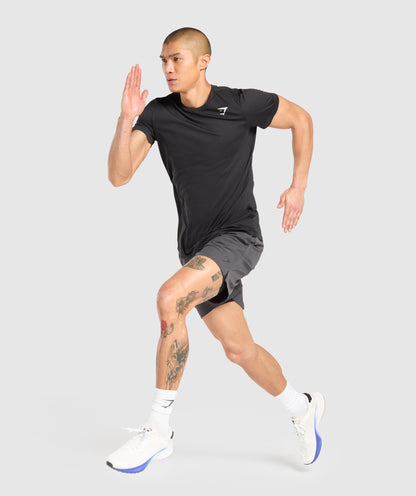 Gymshark Land to Water 6" Shorts - Asphalt Grey
