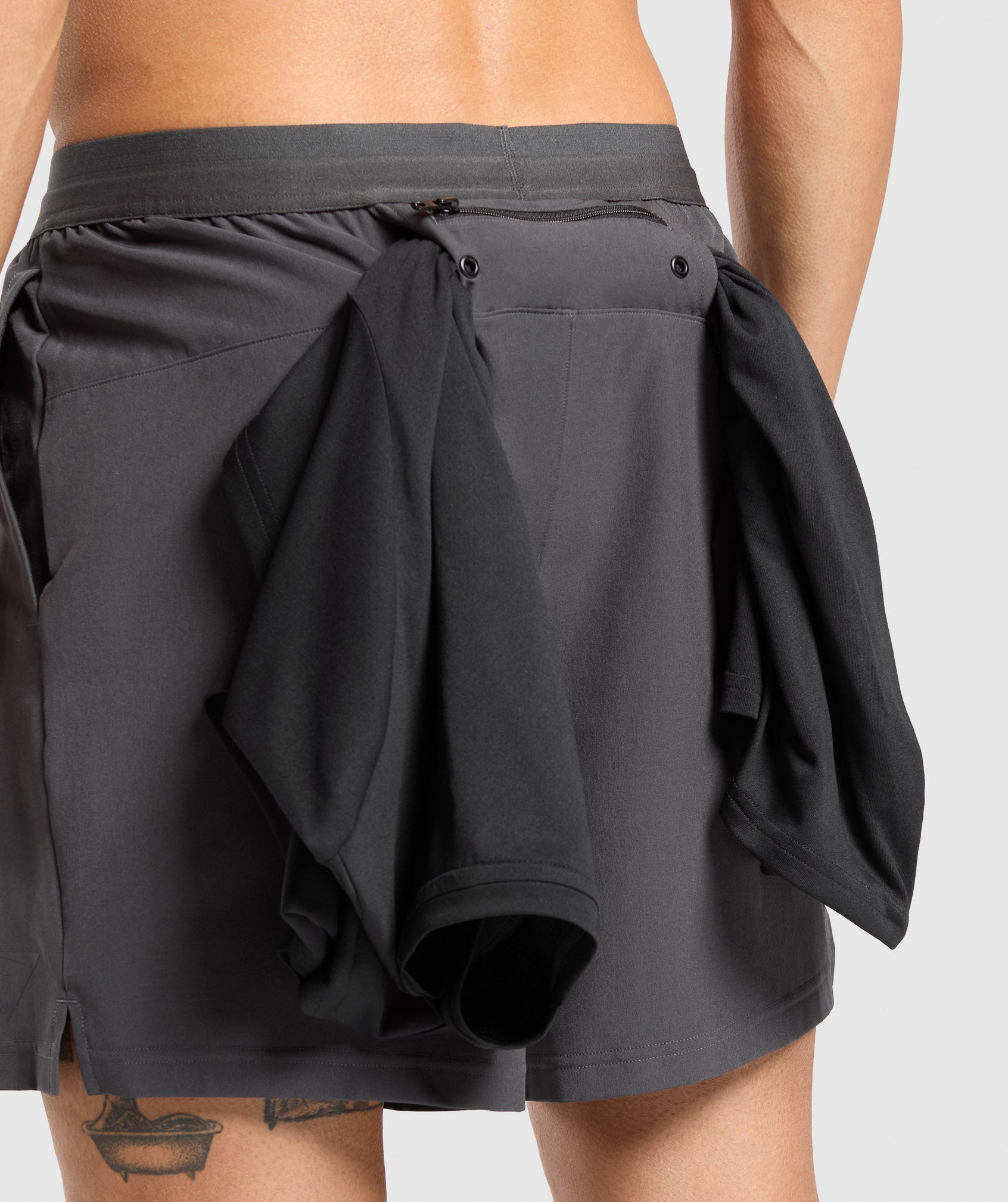 Gymshark Land to Water 6" Shorts - Asphalt Grey