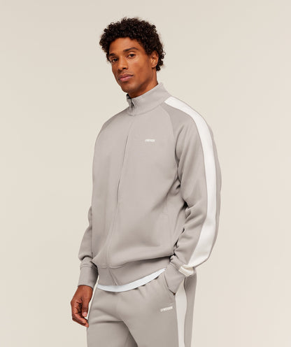 Gymshark Tricot Track Jacket - Mushroom Grey