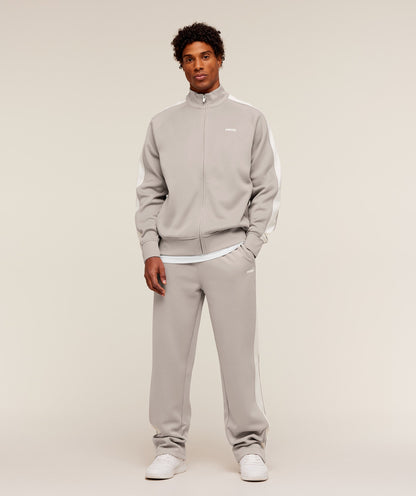 Gymshark Tricot Track Pants - Mushroom Grey