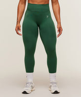 Gymshark Lift Seamless Leggings - Lift Green/Lift Green Marl