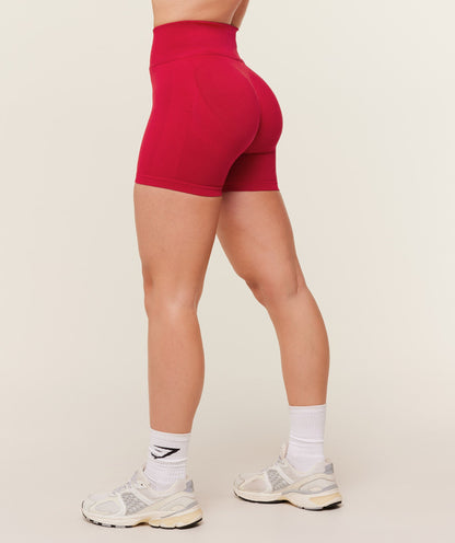 Gymshark Lift Seamless Shorts - Carmine Red
