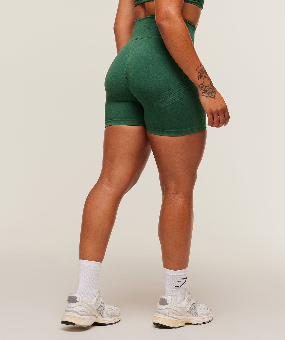 Gymshark Lift Seamless Shorts - Lift Green/Lift Green Marl