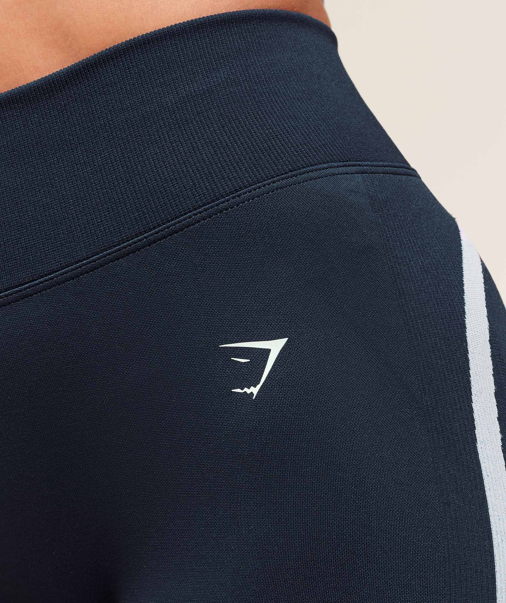 Gymshark Lift Varsity Seamless Leggings - Heavy Blue