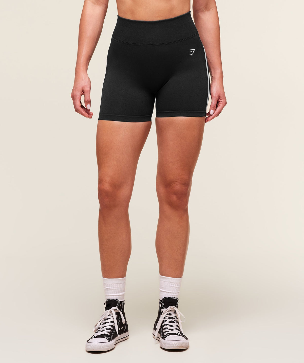 Gymshark Lift Varsity Seamless Shorts - Black