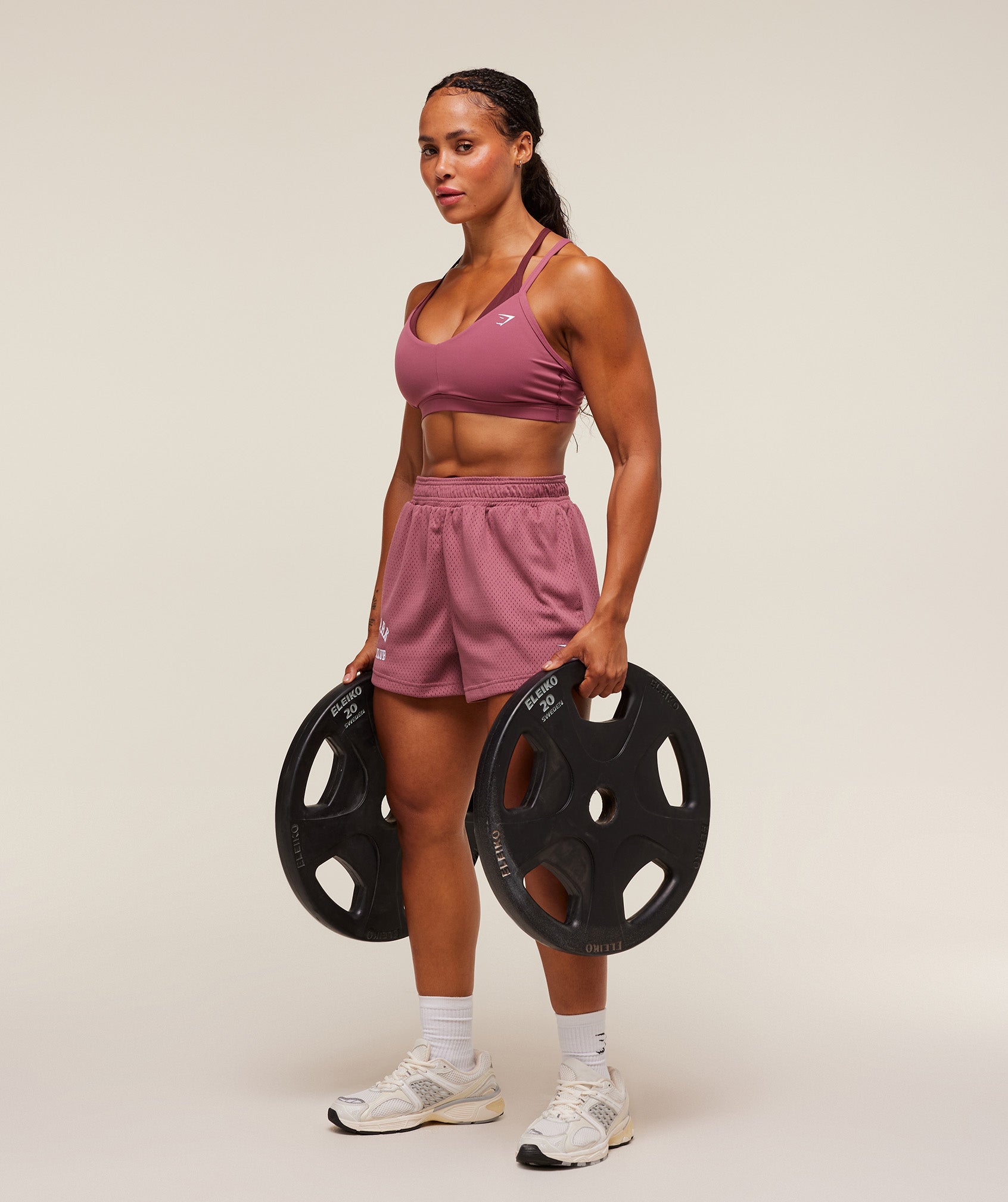 Gymshark Lifting Club Mesh Shorts - Reset Pink