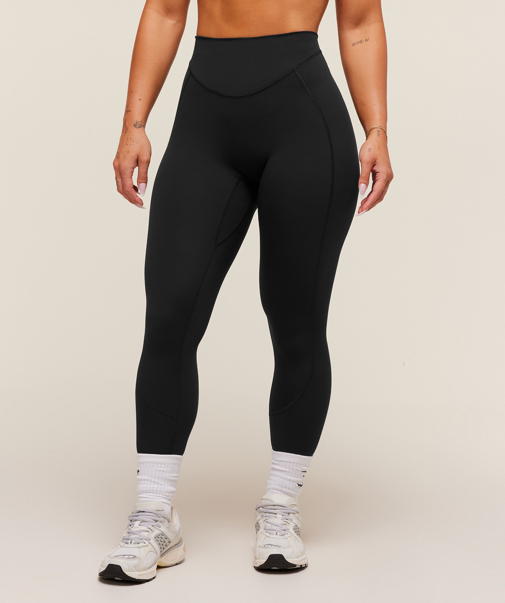 Gymshark Lifting Dipped Waistband Leggings - Black