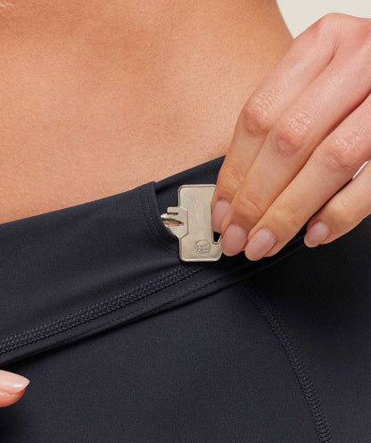 Gymshark Lifting Dipped Waistband Leggings - Heavy Blue