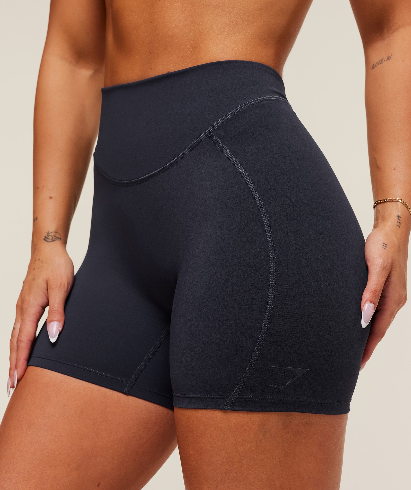 Gymshark Lifting Dipped Waistband Short - Heavy Blue