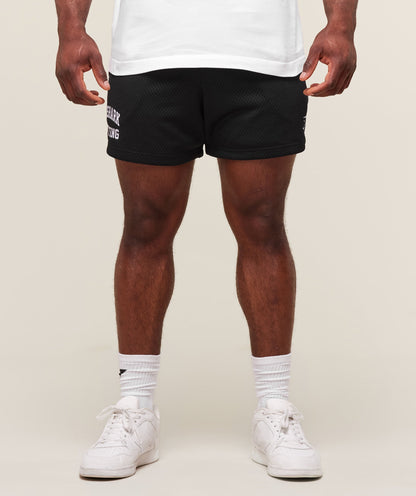Gymshark Lifting Mesh 5" Shorts - Black