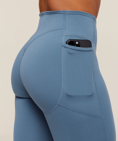Gymshark Lifting Pocket Leggings - Worn Blue