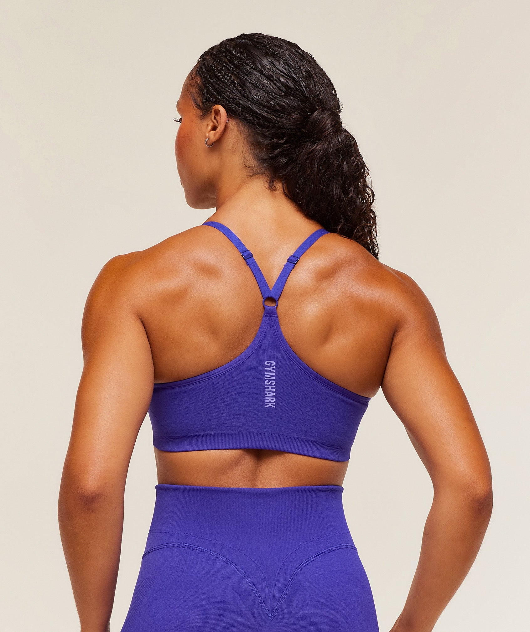 Gymshark Activate Seamless Bralette - Cobalt Purple