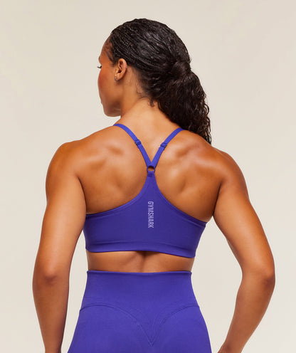 Gymshark Activate Seamless Bralette - Cobalt Purple
