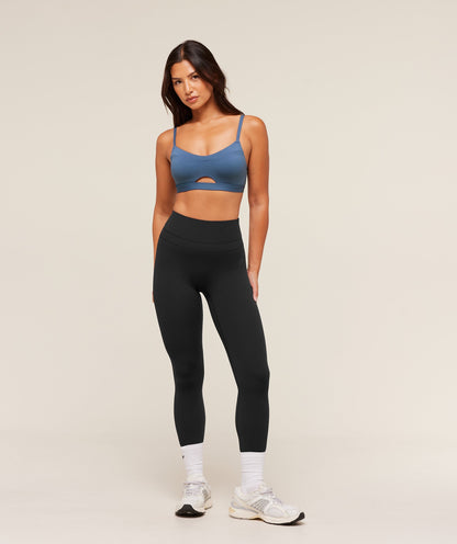 Gymshark Balcony Peekaboo Sports Bra - Compound Blue