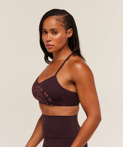 Gymshark Legacy Sports Bra - Cherry Purple