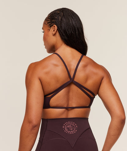 Gymshark Legacy Sports Bra - Cherry Purple