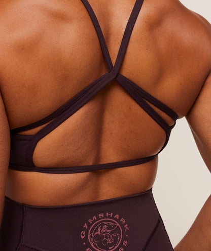 Gymshark Legacy Sports Bra - Cherry Purple