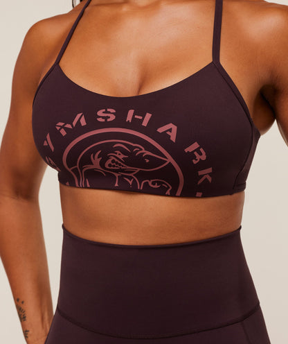 Gymshark Legacy Sports Bra - Cherry Purple