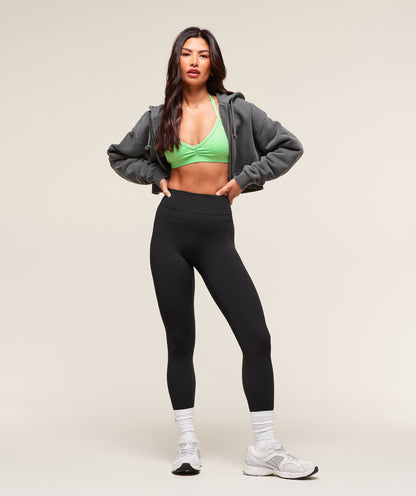 Gymshark Minimal Halterneck Sports Bra - Active Green