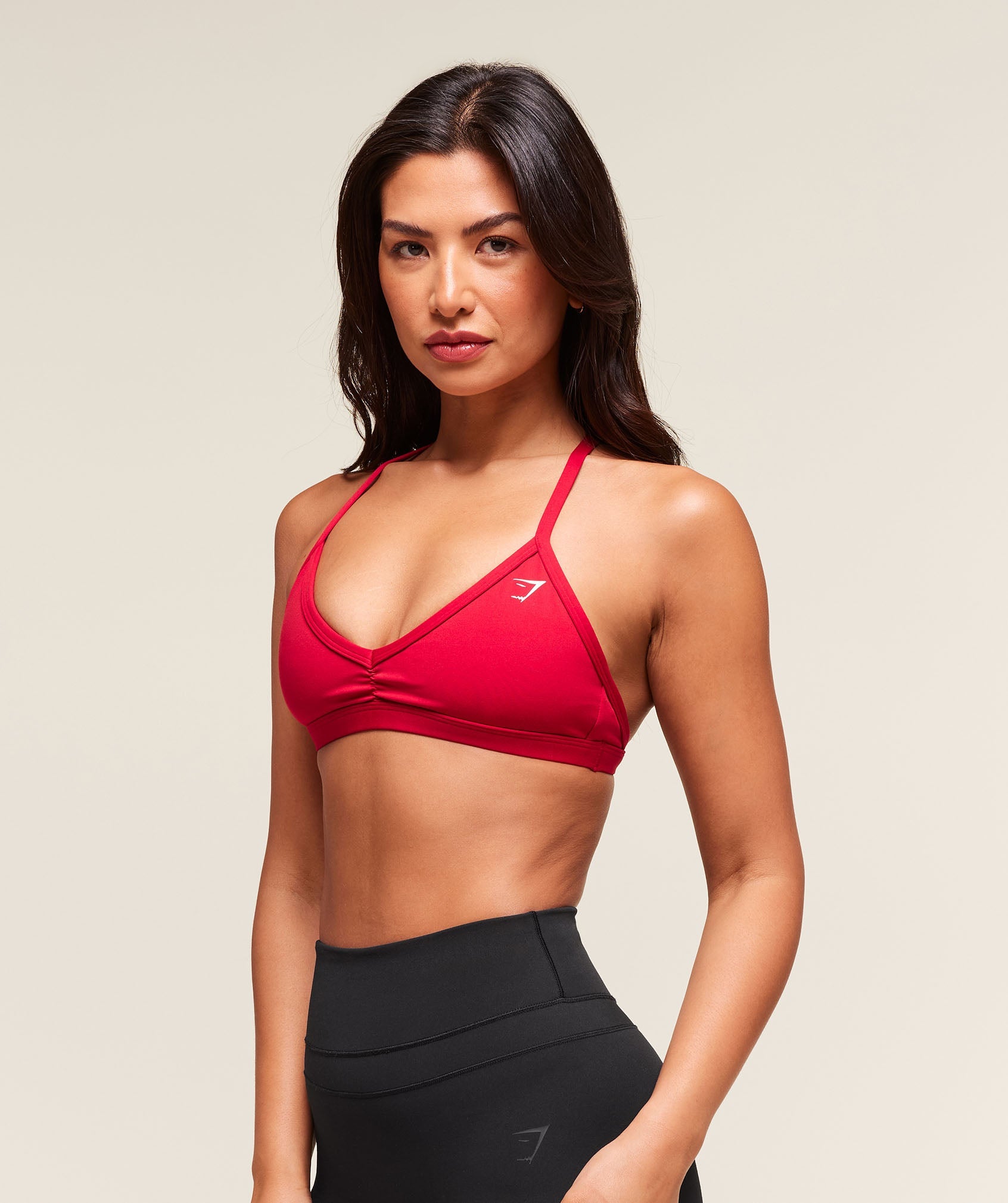 Gymshark Minimal Sports Bra - Carmine Red