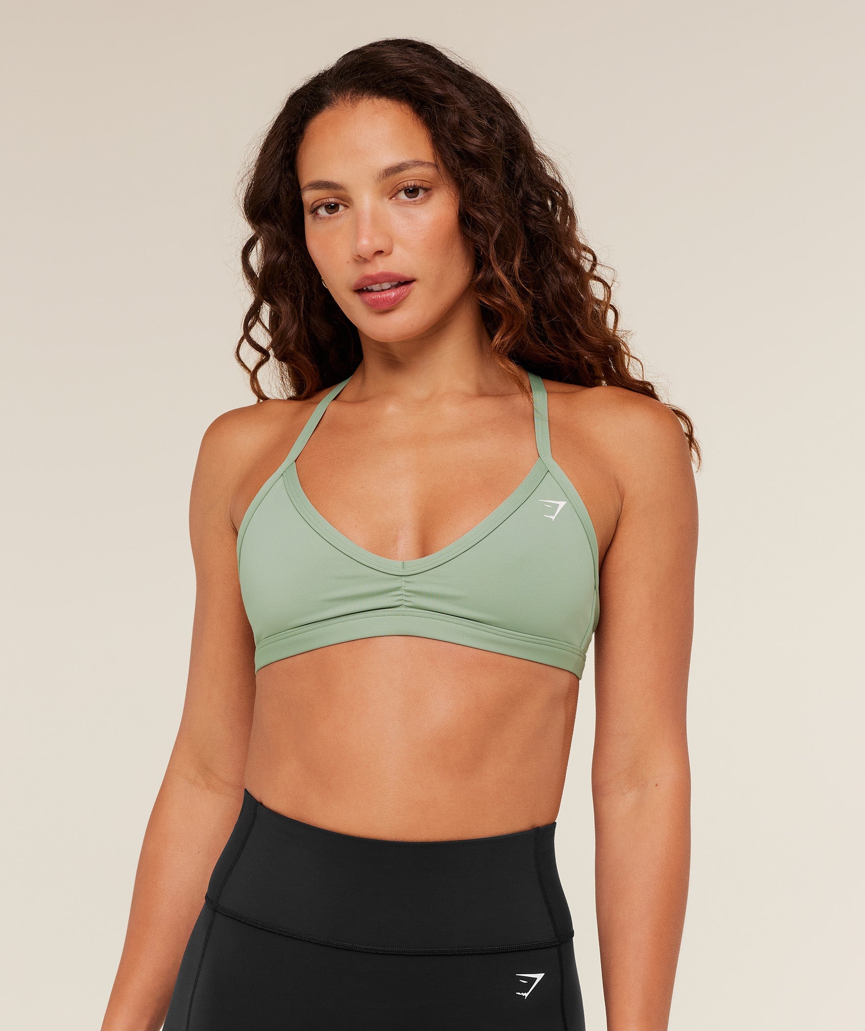Gymshark Minimal Sports Bra - Haze Green