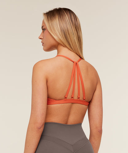 Gymshark Minimal Sports Bra - Muted Orange