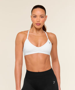 Gymshark Minimal Sports Bra - White