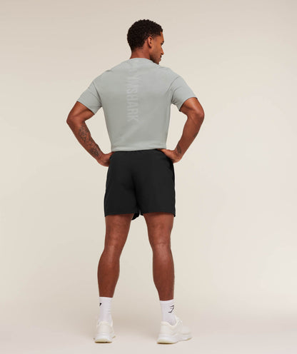 Gymshark Lightweight Seamless T-Shirt - Denim Grey/Light Grey